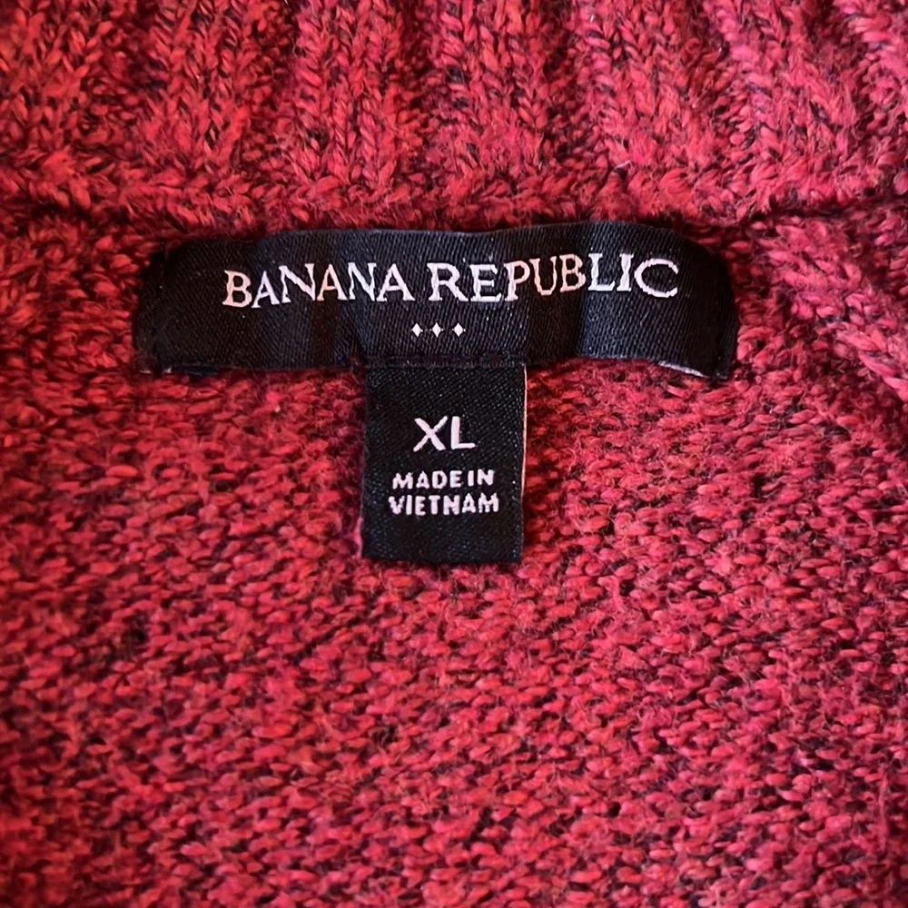 Banana Republic button up sweater XL mens